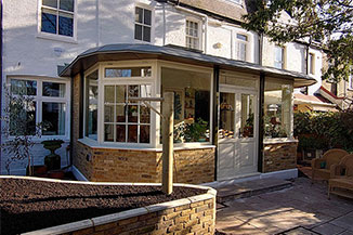 House porch extension